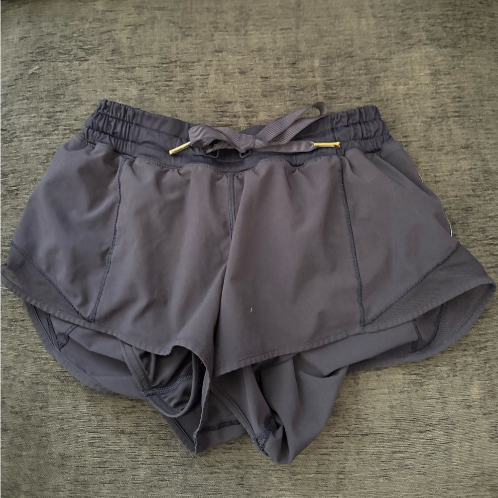 Lululemon Athletica Navy Blue Hottie Hot Shorts
